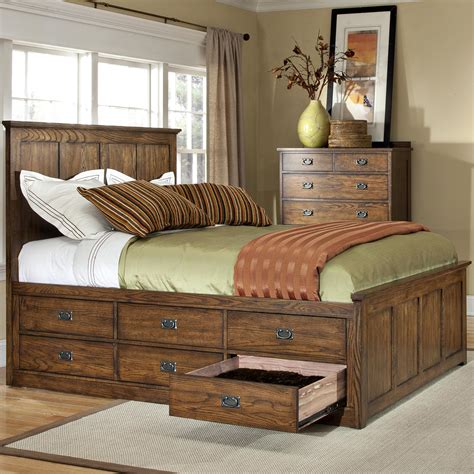 king size bed with storage.